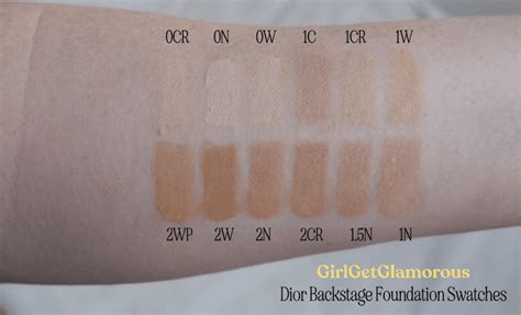 dior foundation stick swatches